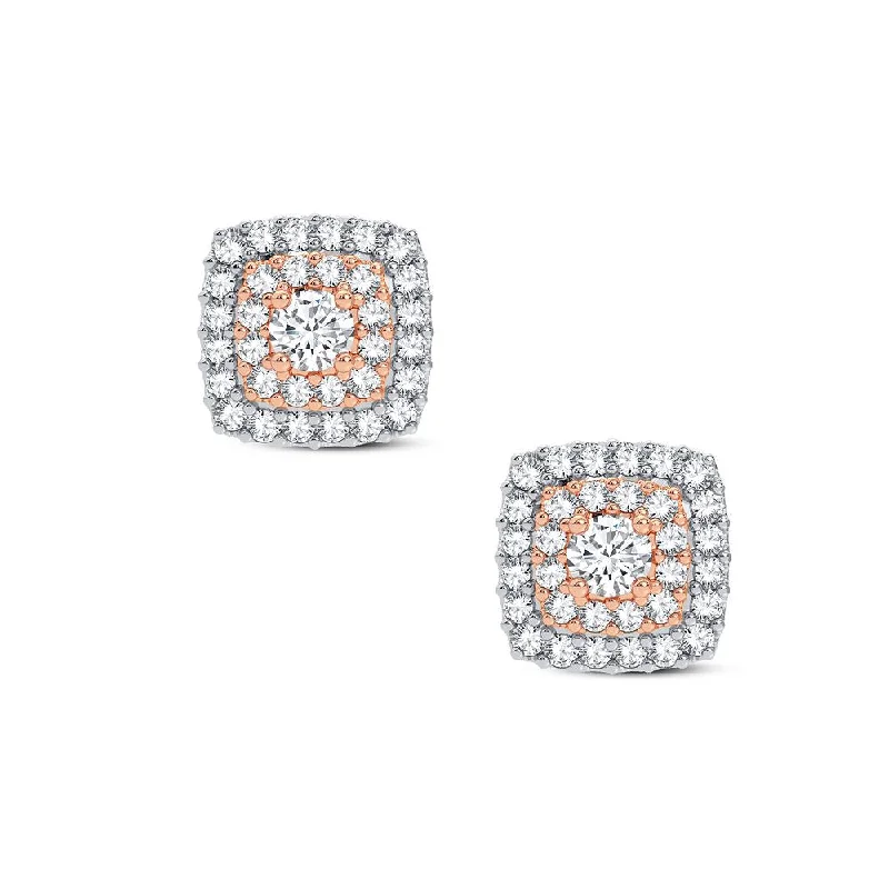 Hoop earrings with oversized designs for a bold, fashion-forward statement-14K 0.20CT DIAMOND EARRING