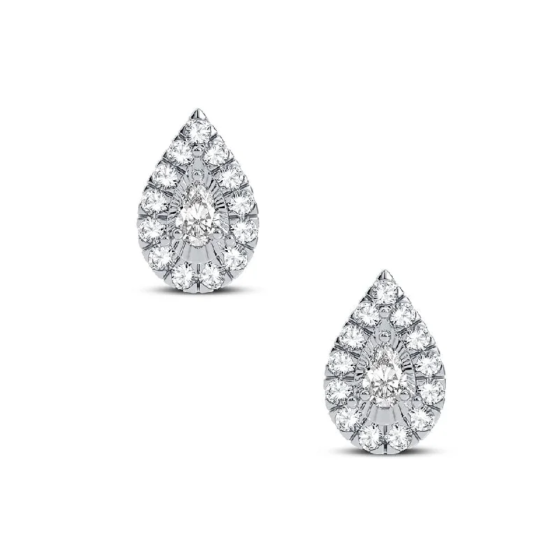 Best hoop earrings with minimal embellishments for a sleek and modern look-14K 0.40CT DIAMOND EARRING