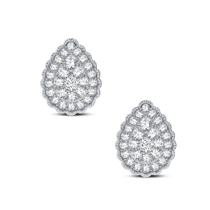 Best hoop earrings with snake chain details for a sleek and modern touch-14K 0.50CT DIAMOND EARRING