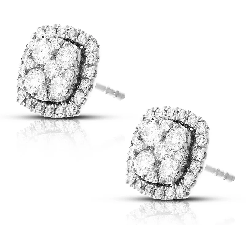 Best hoop earrings with sparkling cubic zirconia for a brilliant, budget-friendly effect-14K 0.69ct Diamond Earring