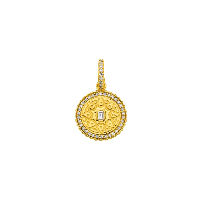 Best necklaces and pendants with layered designs for a chic, stacked look-Mandala Pendant