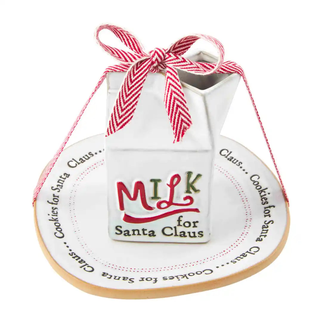 Beautiful necklaces and pendants with layered chains for a fashionable, chic look-Mud Pie | Cookies for Santa Carton Set