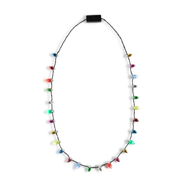 Necklaces and pendants with geometric pendants for a clean, contemporary design-Demdaco | Holiday Light-Up Necklace