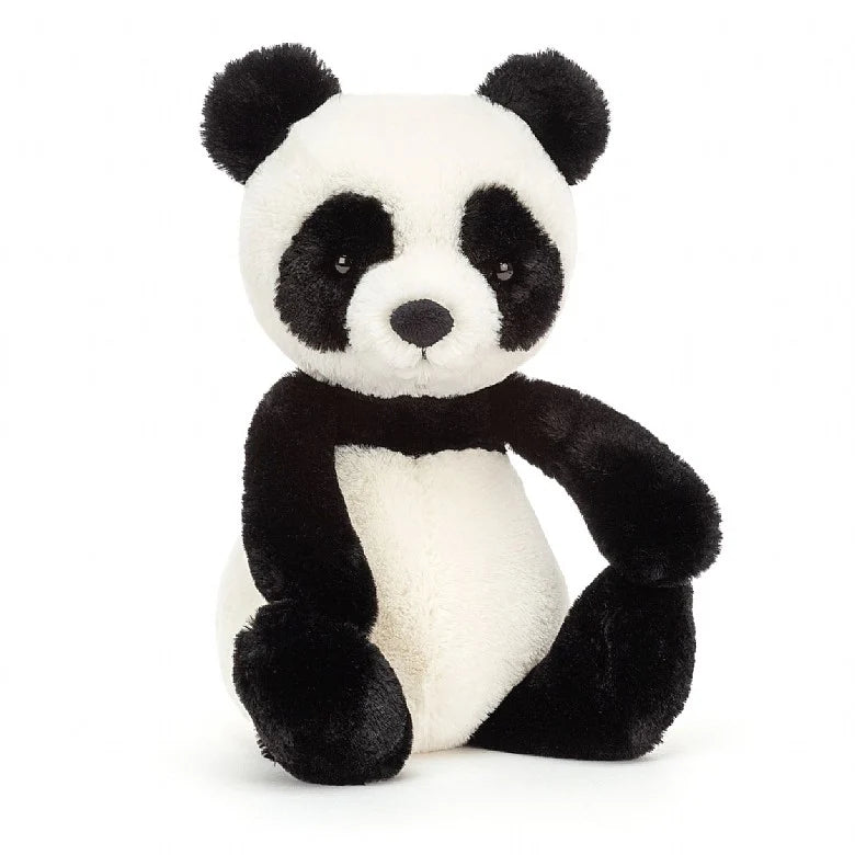 Necklaces and pendants with enamel accents for a colorful, eye-catching appearance-Jellycat | Bashful Panda, Large