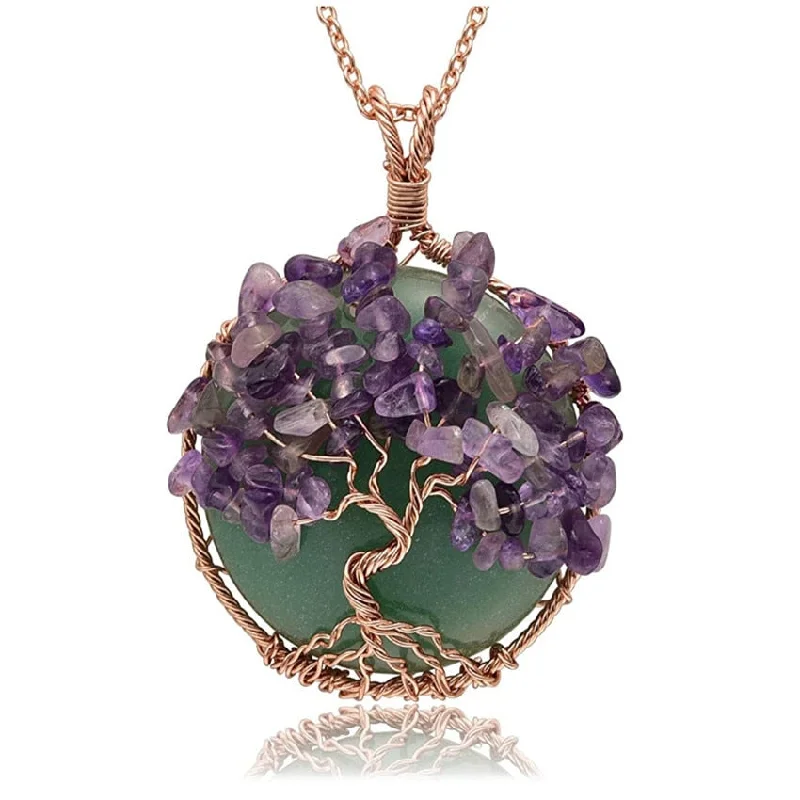 Best necklaces and pendants with infinity hearts for a romantic, eternal symbol-Treasured Tree of Life Necklace