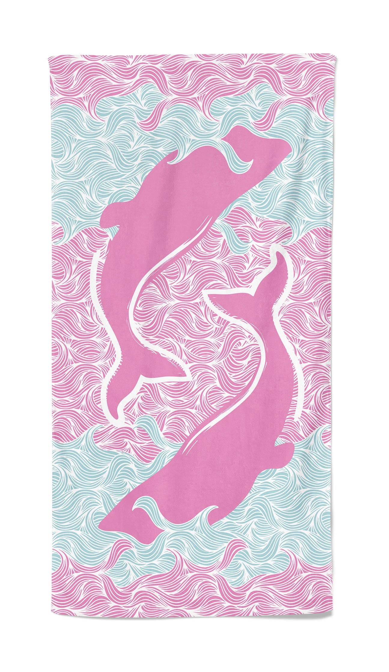 Beautiful necklaces and pendants with geometric shapes for a modern, artistic design-UPF50 Towel/Wrap in Whales Tail